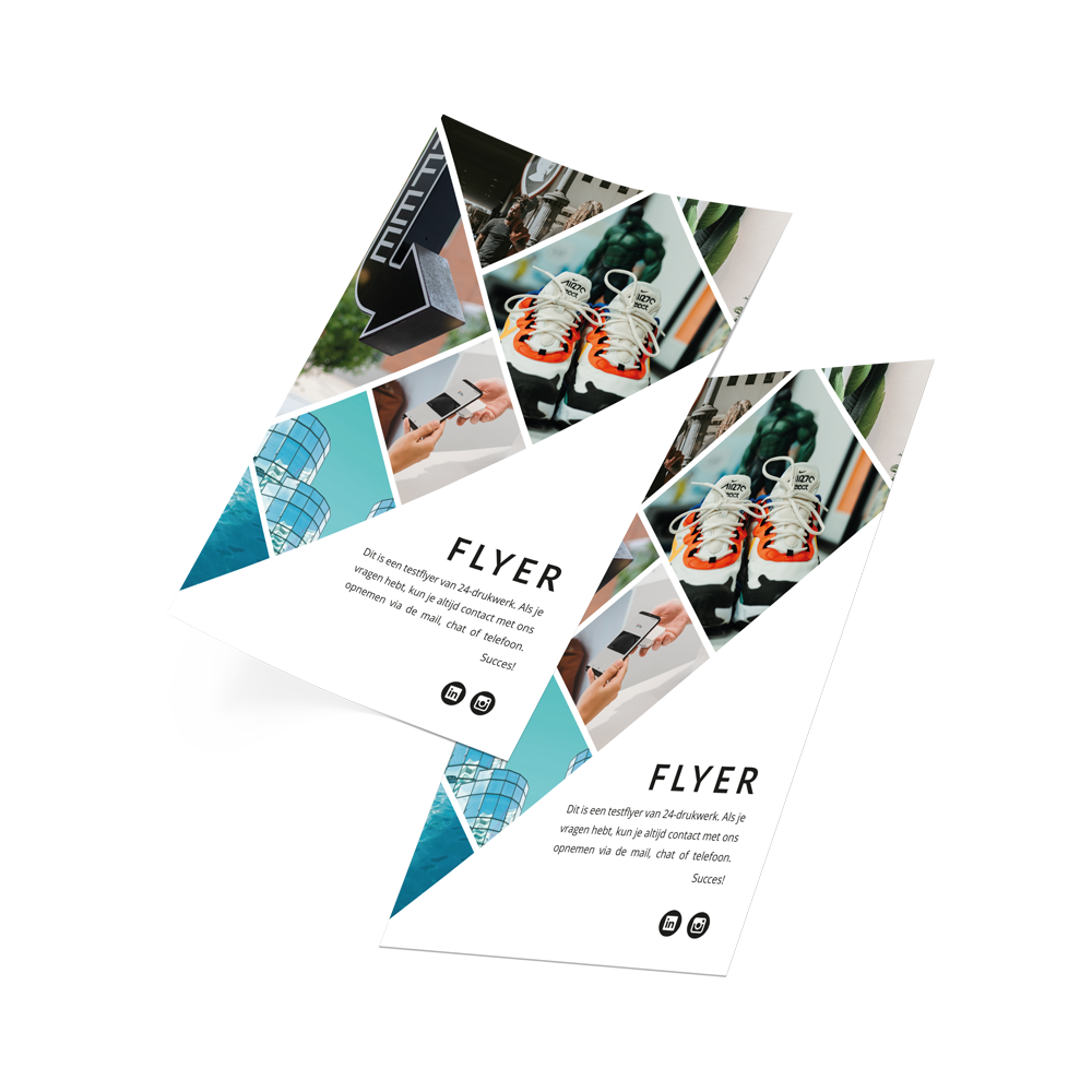 10% korting op flyers drukken